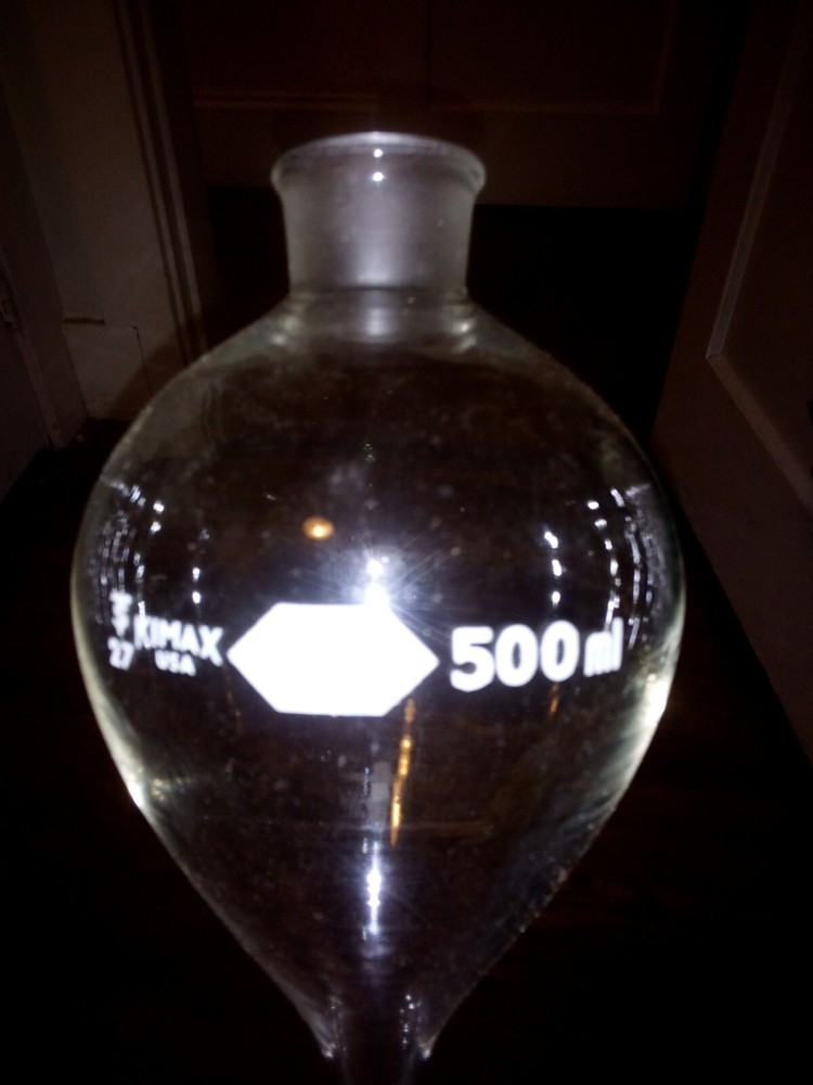 Kimax 500 ml Glass Funnel Separatory