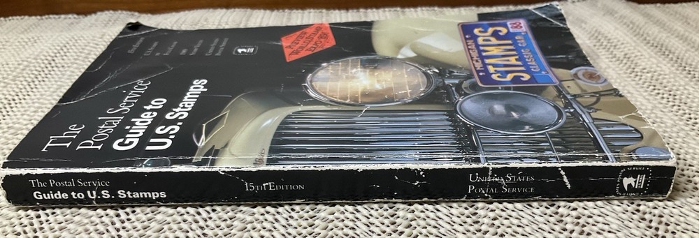 The Postal Service Guide to U.S. Stamps 15th Edition (1988) Fair Condition