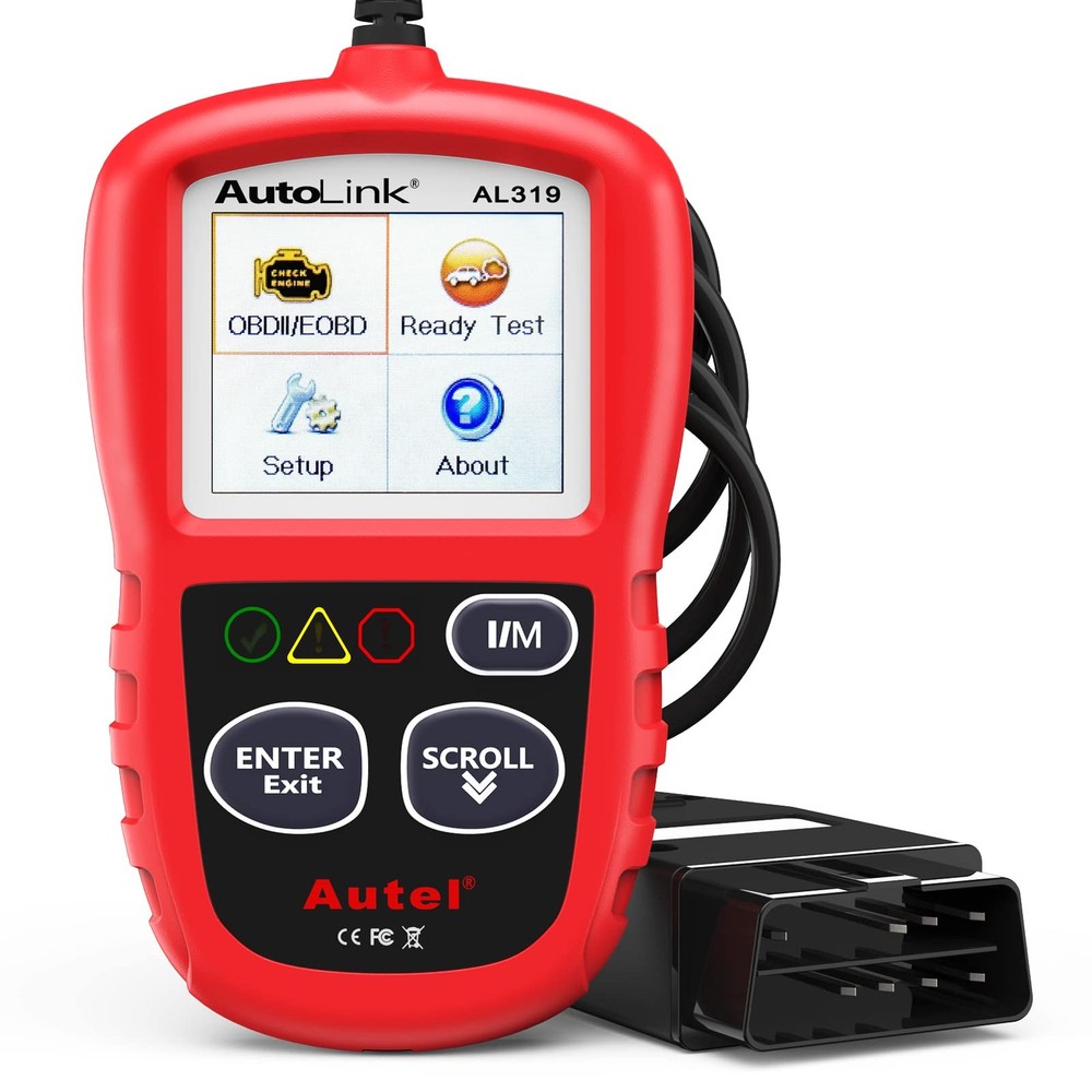 OBD2 Scanner Enhanced Check Fault Code Diagnostic Scan Tool Autel AL319 Reader