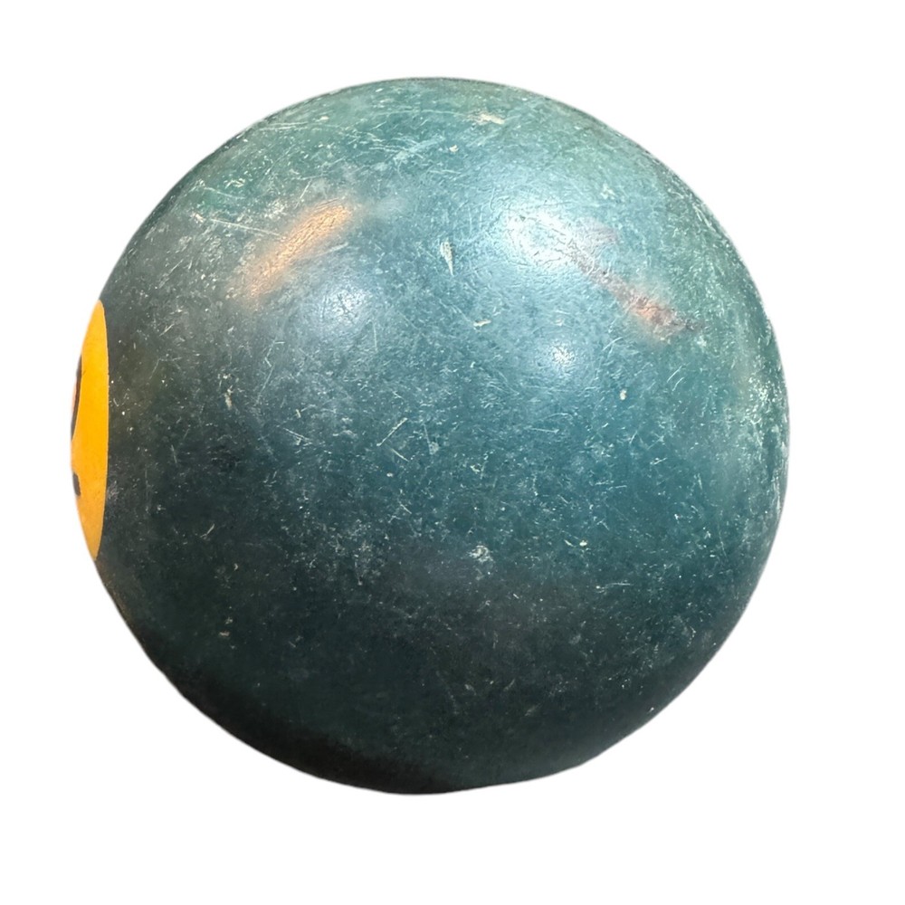 VTG BAKELITE Billiard Pool Ball - Solid Blue #2 - 2 1/4" Diameter