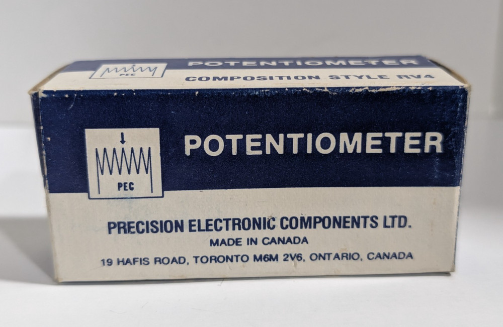 POTENTIOMETER - KU5021 - 5K OHM - PRECISION ELECTRONIC COMPONENTS LTD