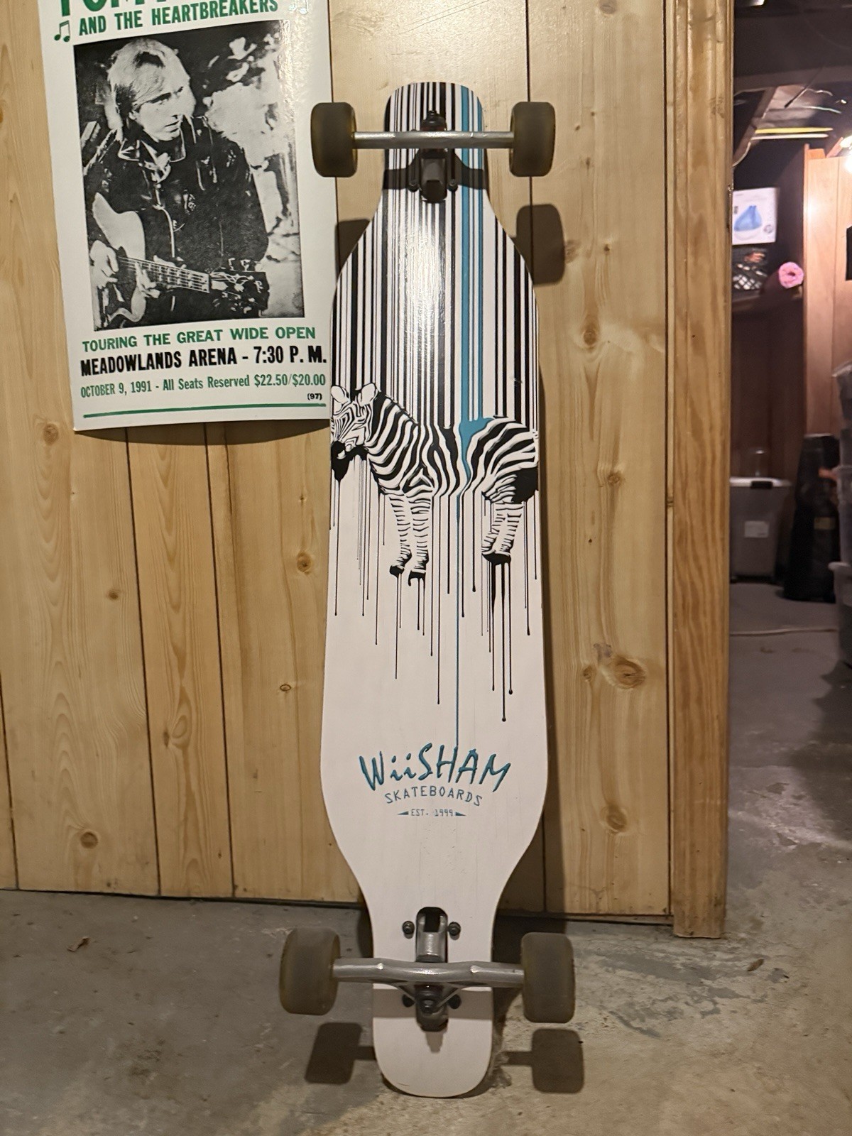 WiiSHAM Longboard - 42" Drop Down Deck