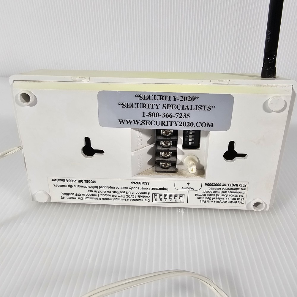 Wireless Door Chime with Counter DIR-2000A