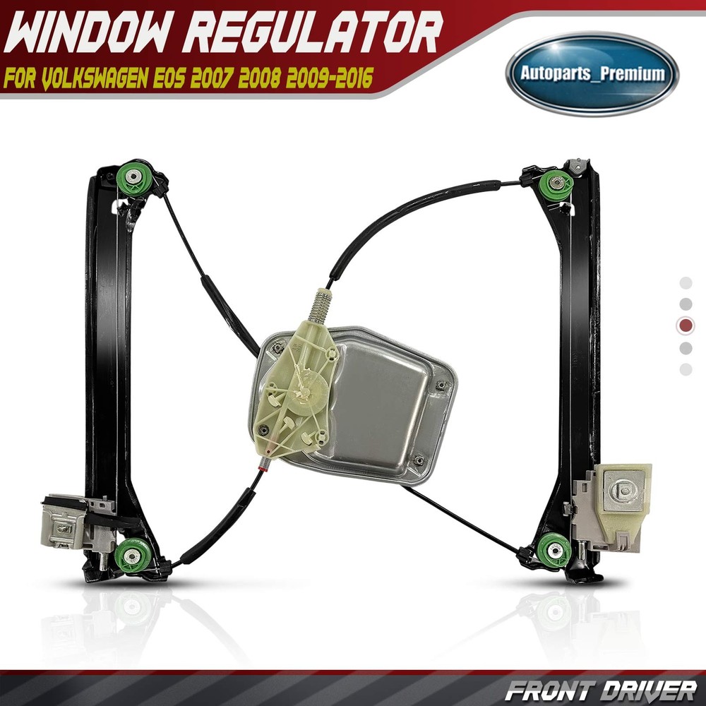 Front Left Side Power Window Regulator with Panel for Volkswagen Eos 2007-2016