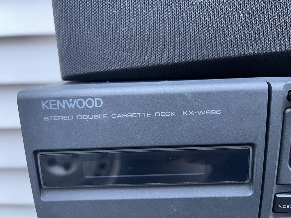 kenwood stereo amplifier,Surround processor,Compact disc and Cassette deck