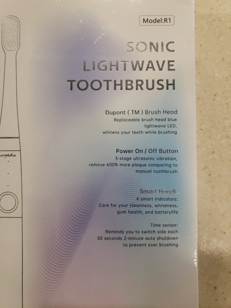 Dental Sonic Lightwave Toothbrush
