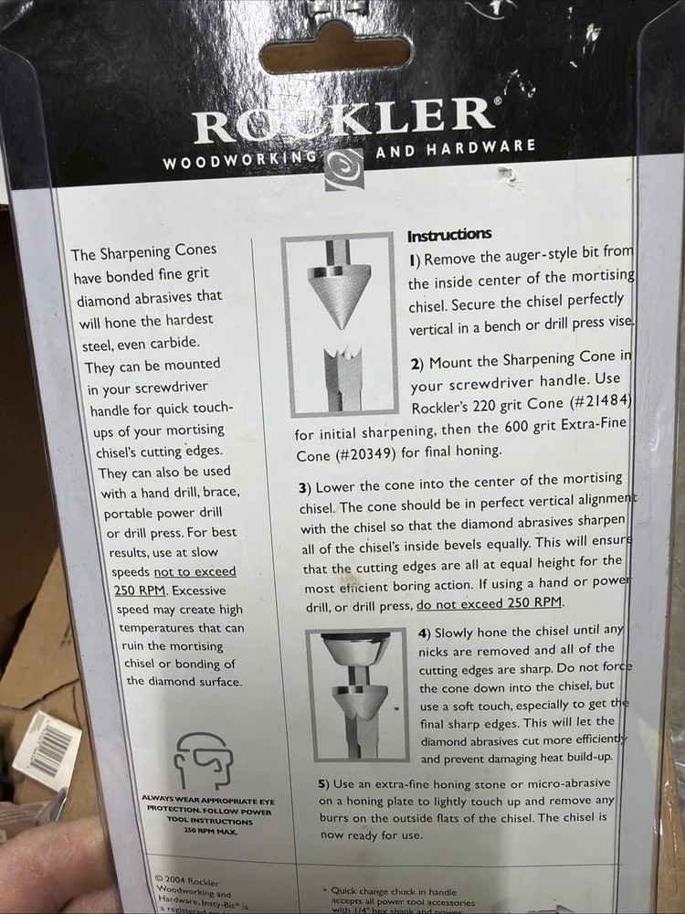 Rockler 3pc Sharpening Set New (ae5 Bin37)