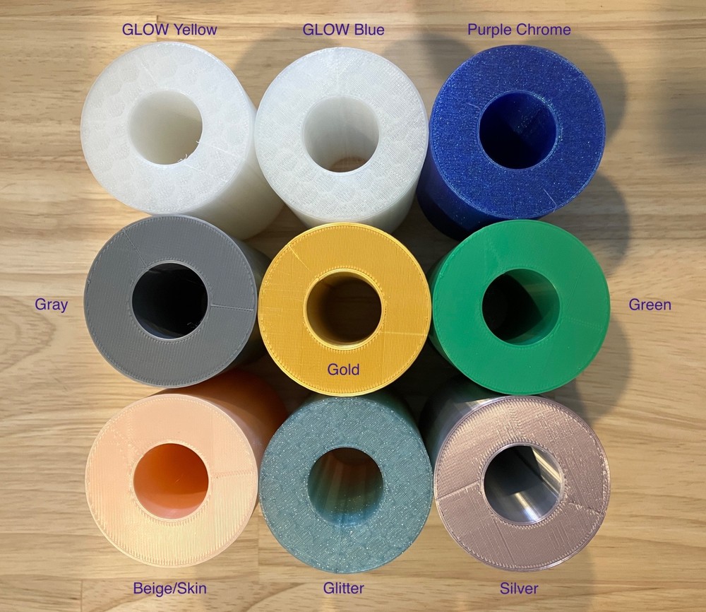 3D Printer Filament Spool Roller Holder Custom Design * Multiple Color Options *