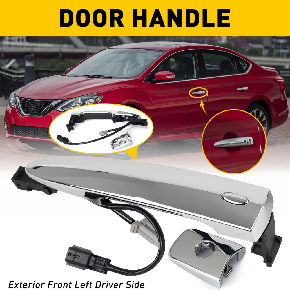 Front Driver Side Outside Car Door Handle For 2009-2014 Maxima Nissan Murano
