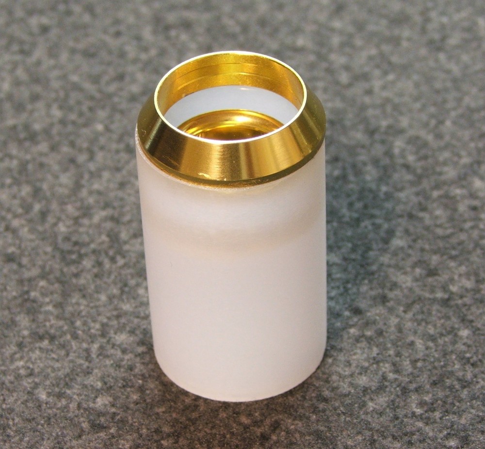 NEW CUSTOM LIGHTSABER BLADE PLUG MECHANICAL DESIGN BRASS MULTI RING GLOW CORE