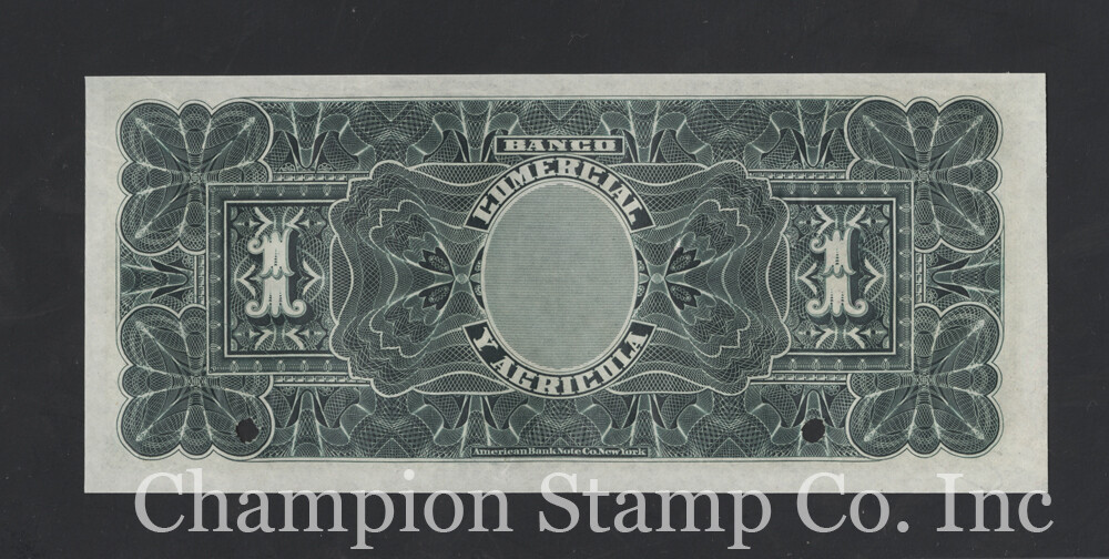 Ecuador Banknote Specimen Catalog S126sbv2