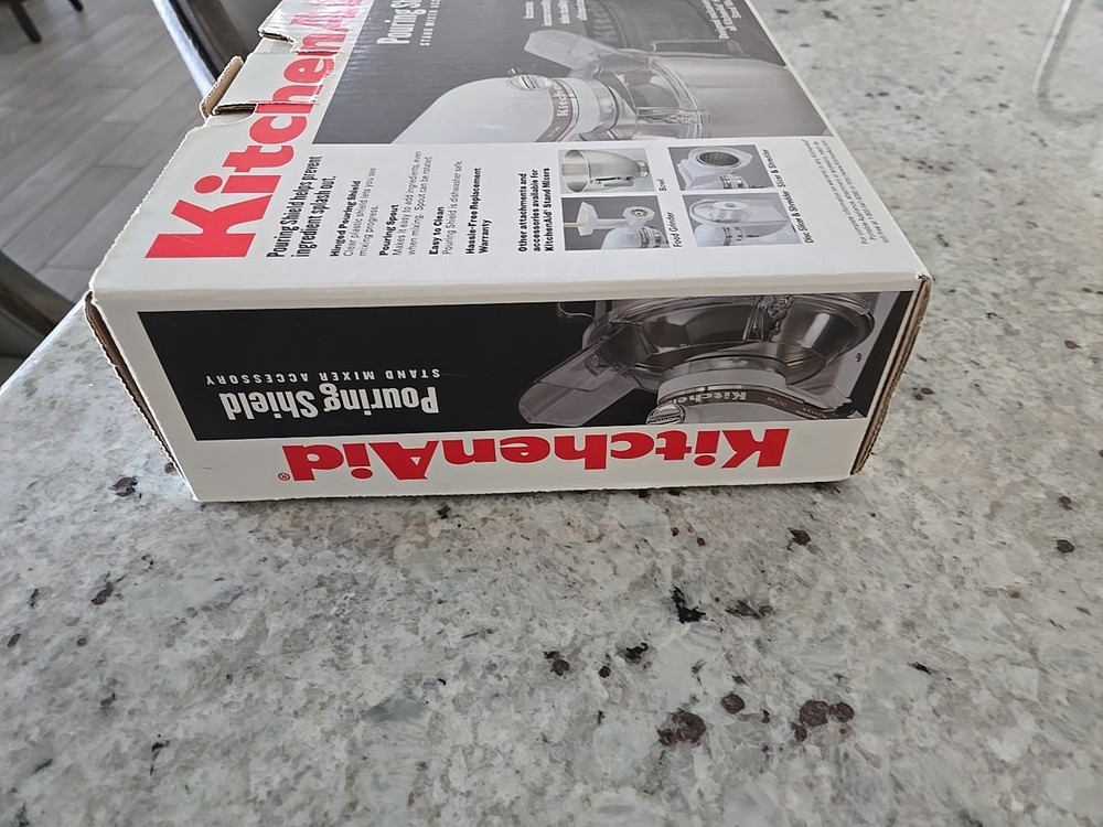 KitchenAid POURING SHIELD KPS2CL Stand Mixer Accessory in Box