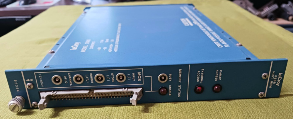LeCroy Nim module, Model 3588 History Memory