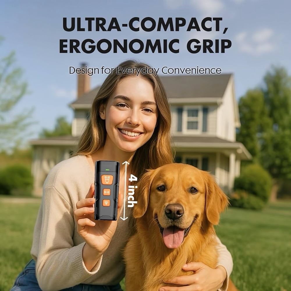 Silent Command Ultrasonic Dog Bark Stopper - Training Device