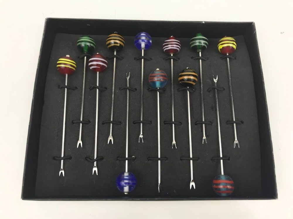 Jupiter Cocktail Picks Set 12 pcs - In Box