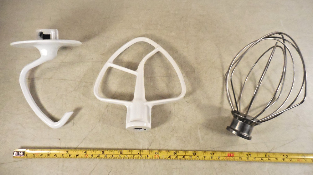 KITCHENAID Mixer 3 PC Mixing Attachments Accesss Whisk Paddle Hook Replacements*