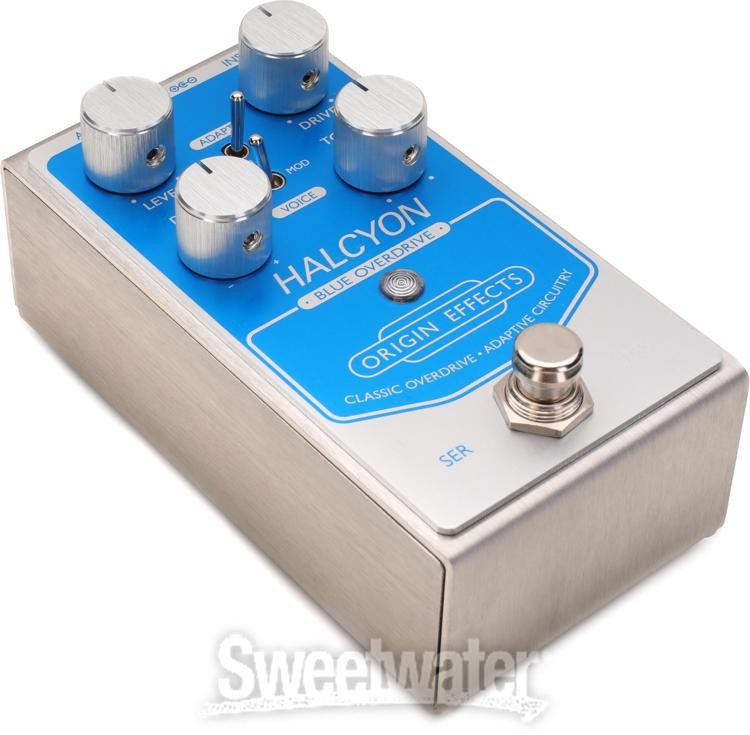 Origin Effects Halcyon Blue Overdrive Pedal