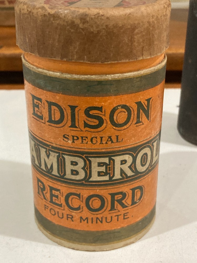 Edison Cylinder Record Silver Threads Among the Gold 9162 Poor Condition