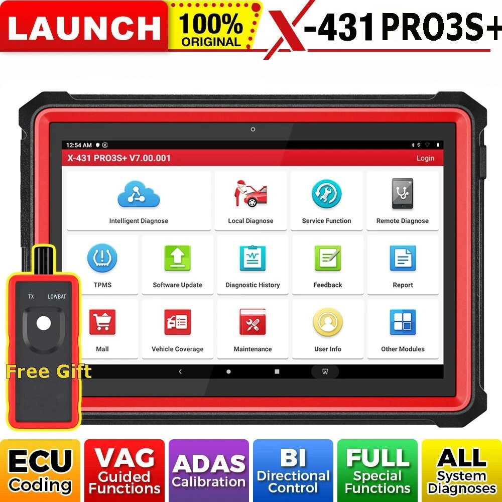 2025 LAUNCH X431 PRO3S+ PRO 5 Car Diagnostic Scanner Tool Programming Key Coding