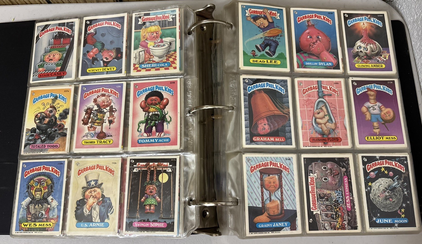 1980’s Garbage Pail Kids Cards Lot Of Almost 400
