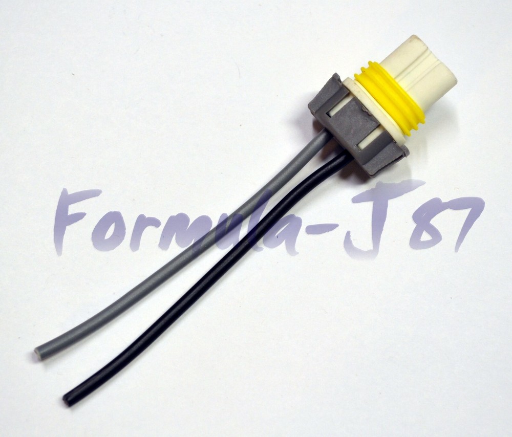 Wire Pigtail Female Ceramic 9012 HIR2 Head Light Two Harness Bulb Socket Plug OE