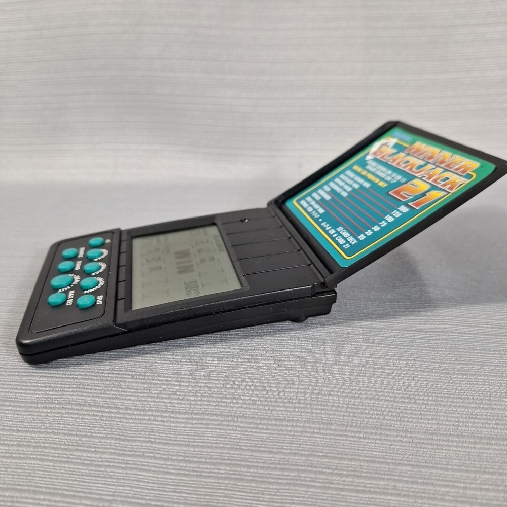 Radical Winner Blackjack #1750 Electronic Handheld Game 1994 Tested Working