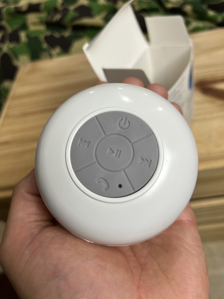 Shower Speaker Bluetooth Wireless Waterproof Mic Mini Resistant Portable Out C6