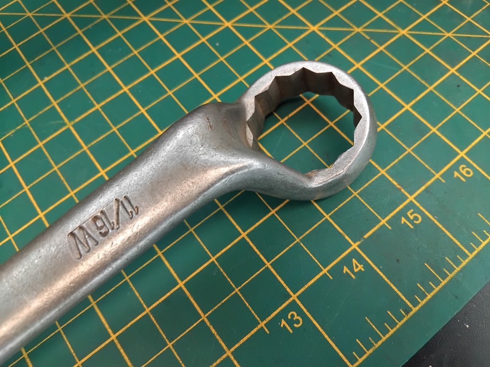 Gedore No.2 Ring Spanner 3/4"W 11/16"W LT21311