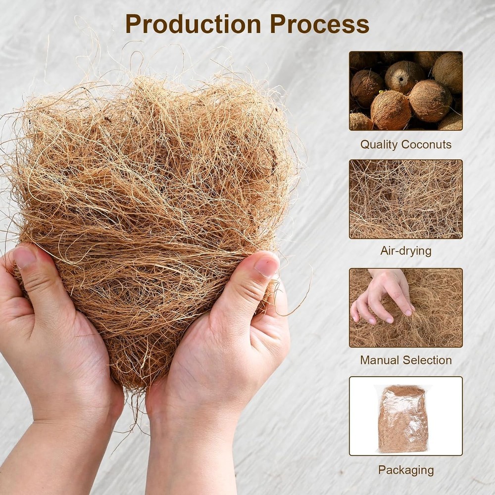 Coconut Fiber Bird Nesting Material