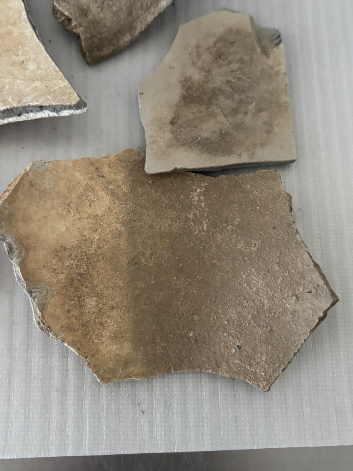 Lot of 7 Large Ancient Anasazi Native American Pottery Shards Arizona L5-D