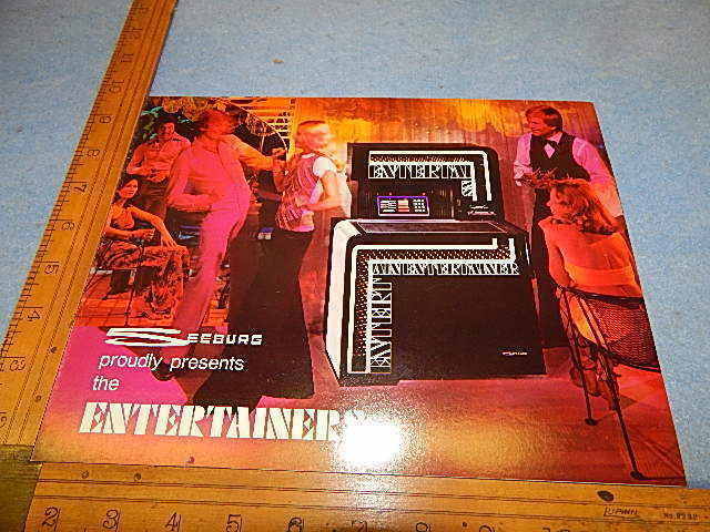 Seeburg STD2 Entertainer Advertising Brochure