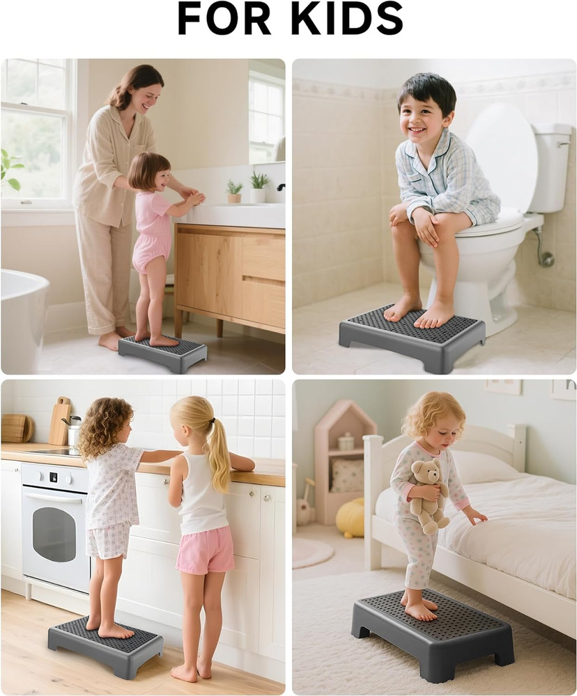 Mobility Step Stool for Adults, Bed Step Stools, 680 LBS Capacity Safety Step