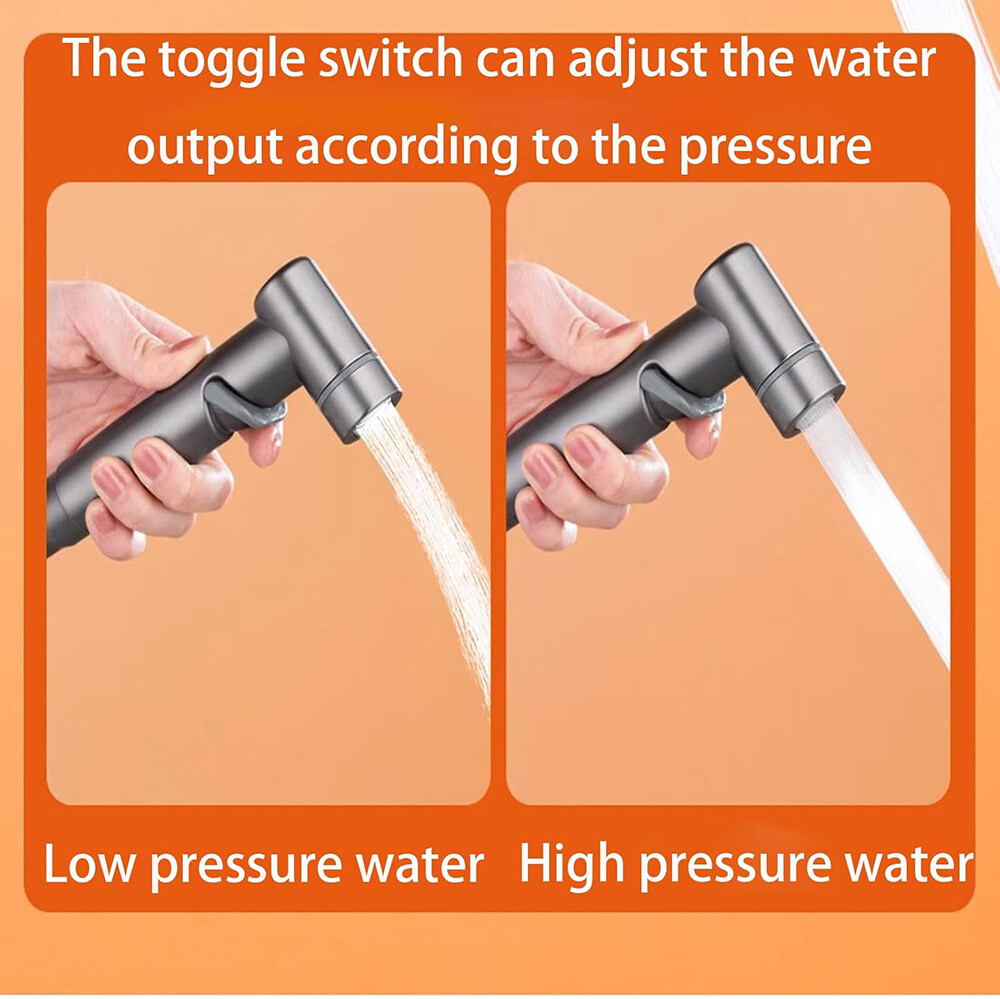 Toilet Faucet Splitter 2 Way 1-In-2-Out Dual Control Valve for Bidet and Shower.