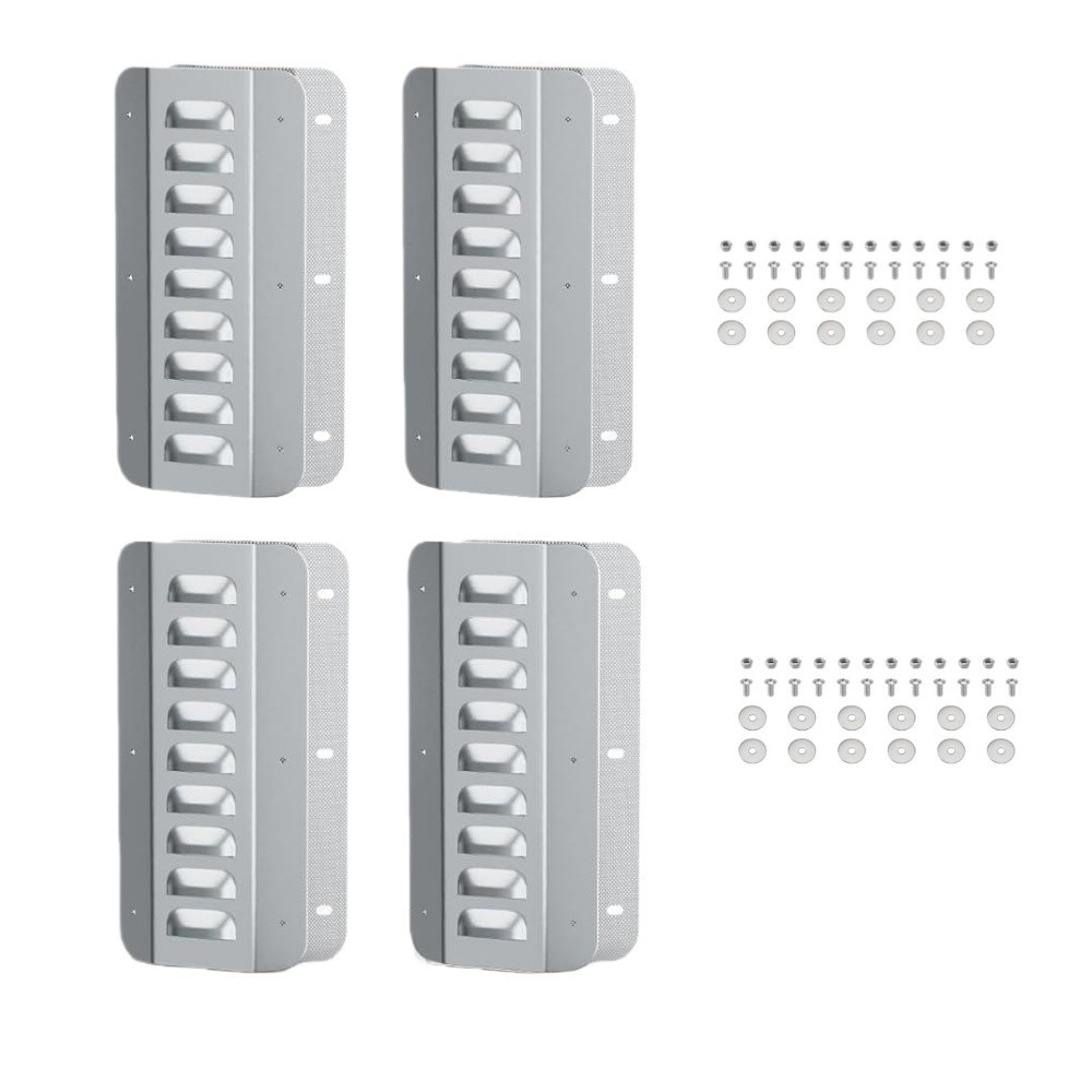 Container Vent Kit for Humidity Control for Excessive Heat, 4-Pack