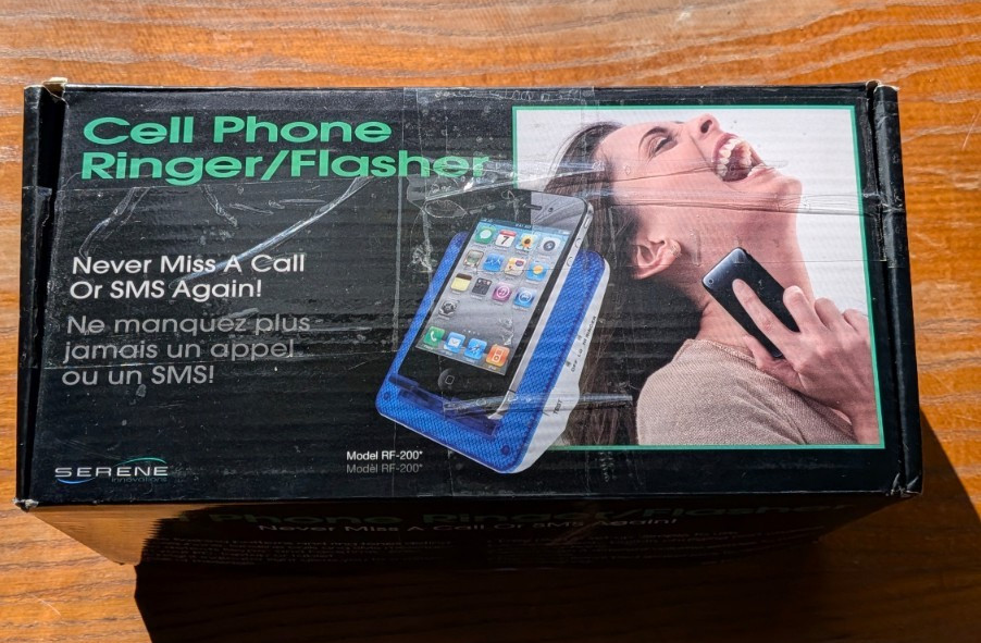 Serene Innovations 2013 Cell Phone Ringer/Flasher RF-200 Amplifier