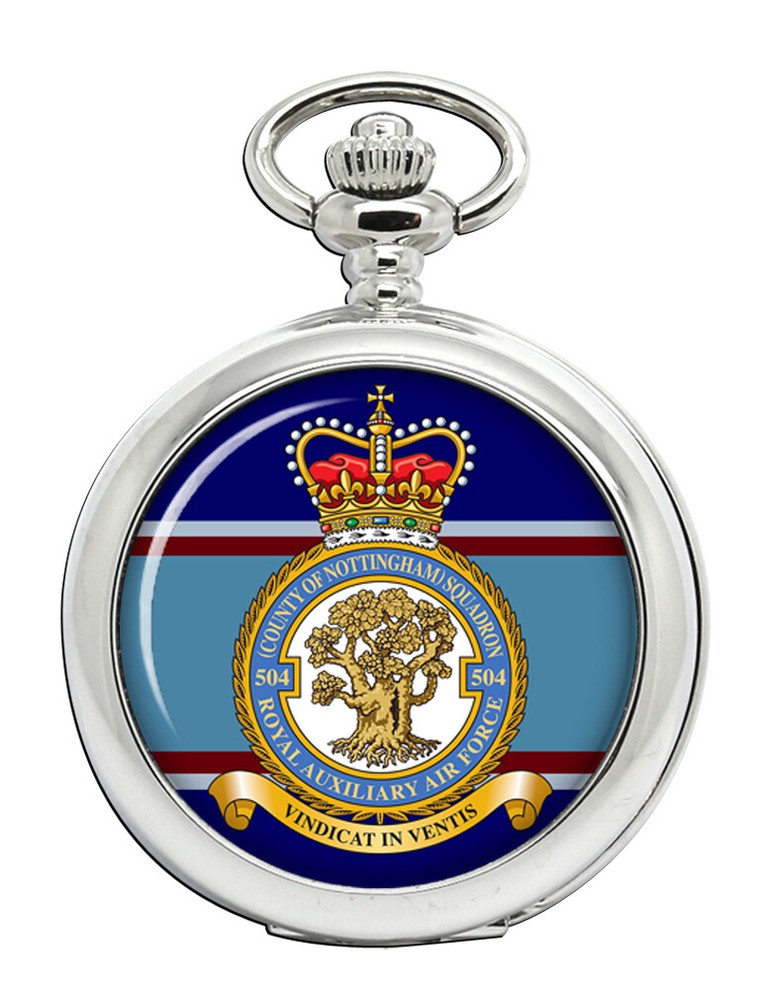 504 Squadron RAuxAF Pocket Watch