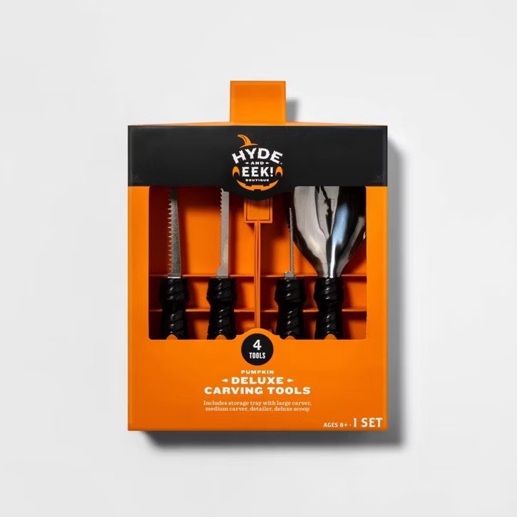 Hyde And EEK 4 Deluxe Carving Tools Black