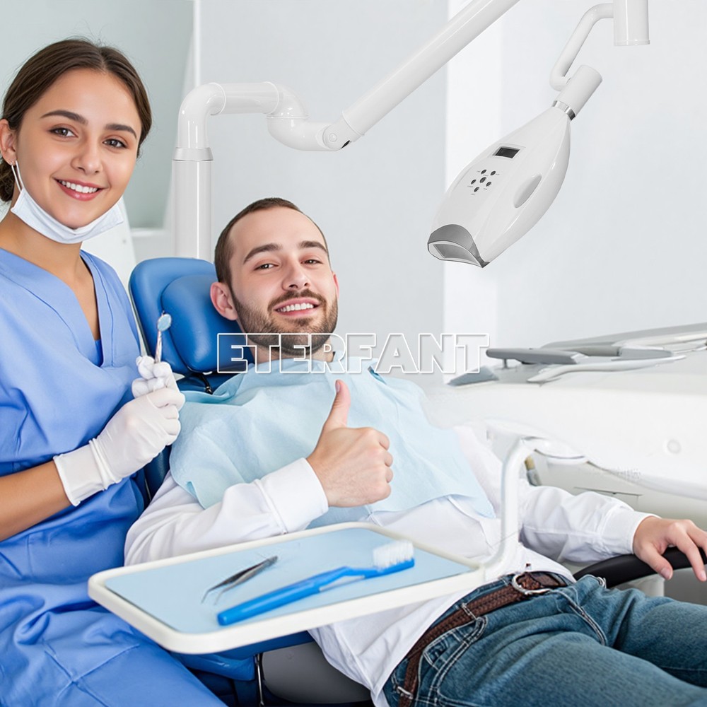 Dental Teeth Lamp Mobile Bleaching Cold LED Light Accelerator Whitening Machine