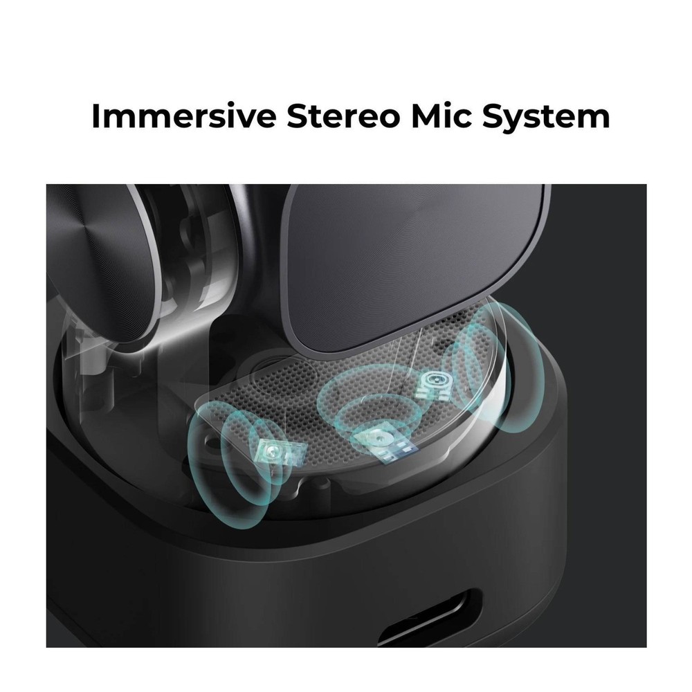 OBSBOT Tiny 3 AI-Powered Spatial Audio 4K PTZ Webcam