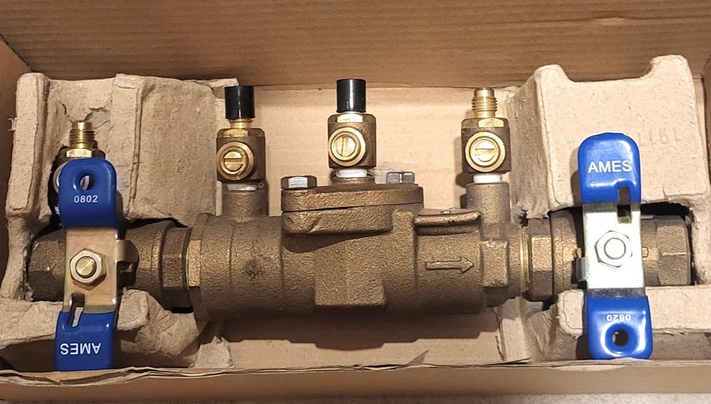 3/4" Ames Backflow Assembly 2000BM3