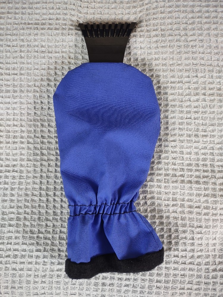 BEAR CLAW ICE SCRAPER BLUE FLEECE LINED MITT SUB ZERO