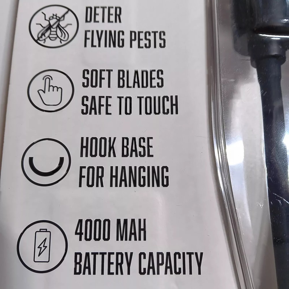 Tech2 Fly Fan & Portable Charger, 2-Pack