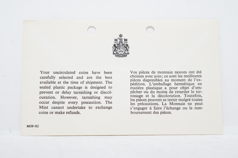 1970 Canada Mint Sealed 6 Coin Set (otb1107)