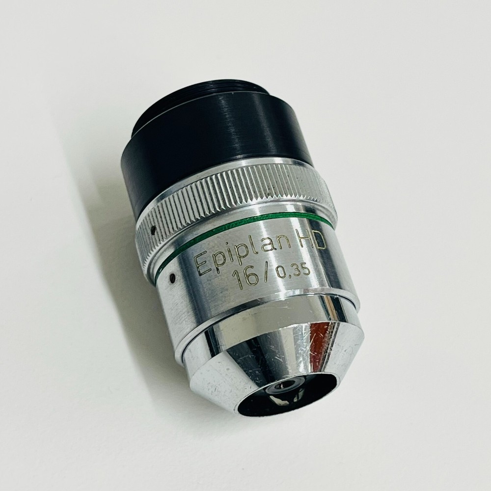 Zeiss Epiplan HD 16X/0.35 Objective Lens – Infinity Corrected, Clean Optics