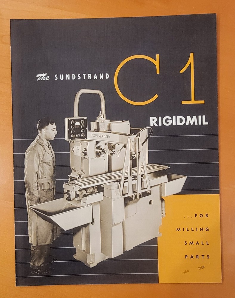 SUNDSTRAND C1 RIGIDMILL Sales Catalog