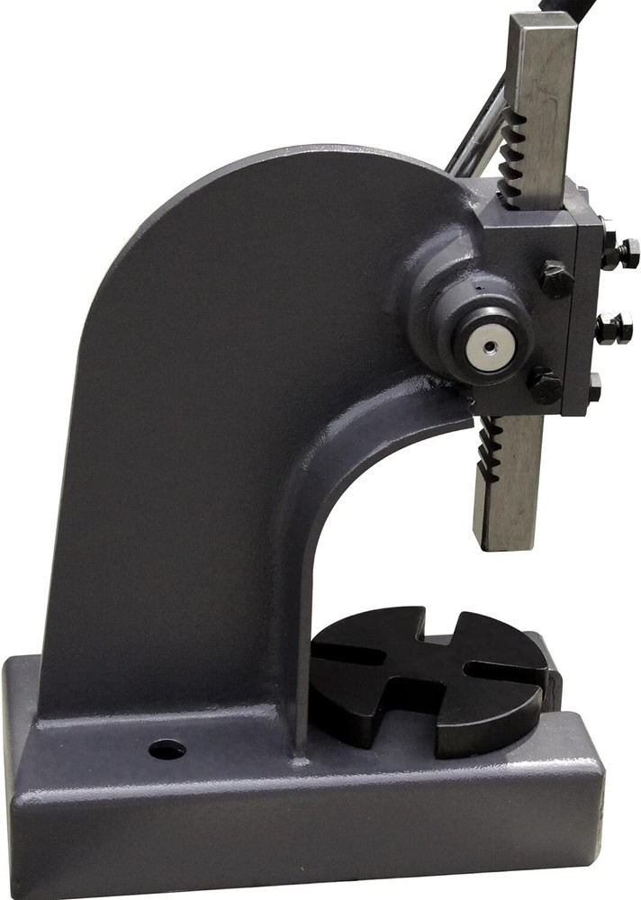 Compact 0.5 Ton Arbor Press for Efficient Metalworking - Cast Iron Construction