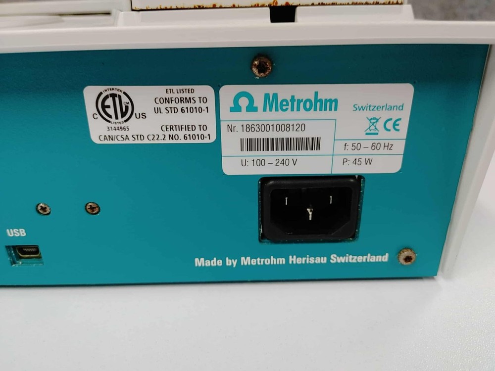 Metrohm 863 Compact Autosampler 2.863.0010 for IC Ion Chromatography Injection