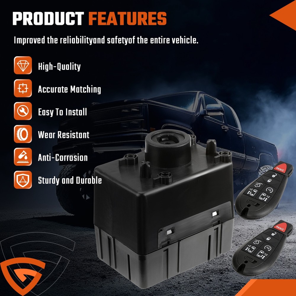 WIN4 Module Wireless Ignition Node Programmed w/ Keys for 2009-15 Dodge Ram 1500
