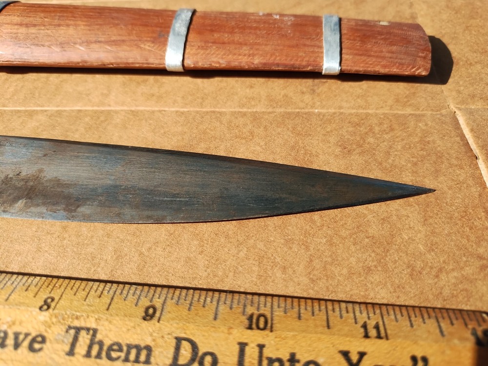 Vintage Burmese Dagger Knife 16"