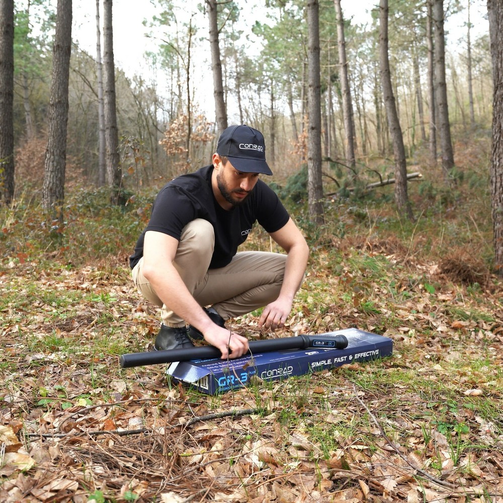 GROUNDTECH GR3 Deep Seeking 3D Metal Detector – Single Sensor